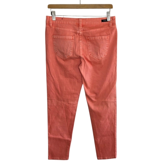 NWT Liverpool | Coral Orange Penny Ankle Skinny Cropped Jeans Size 27/4 - Picture 5 of 5